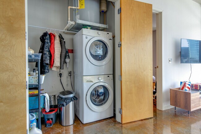 Laundry and Coat Closet - 600 12th Ave S