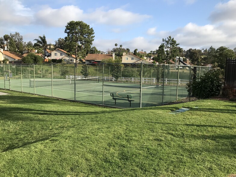 Tennis/ pickleball/ basketball court - 1964 Paseo del Rey