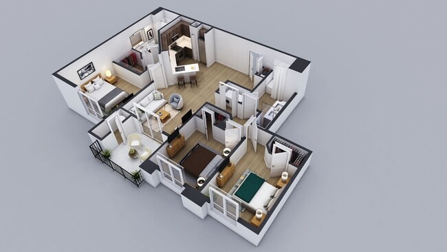 Floorplan - Triana Apartments