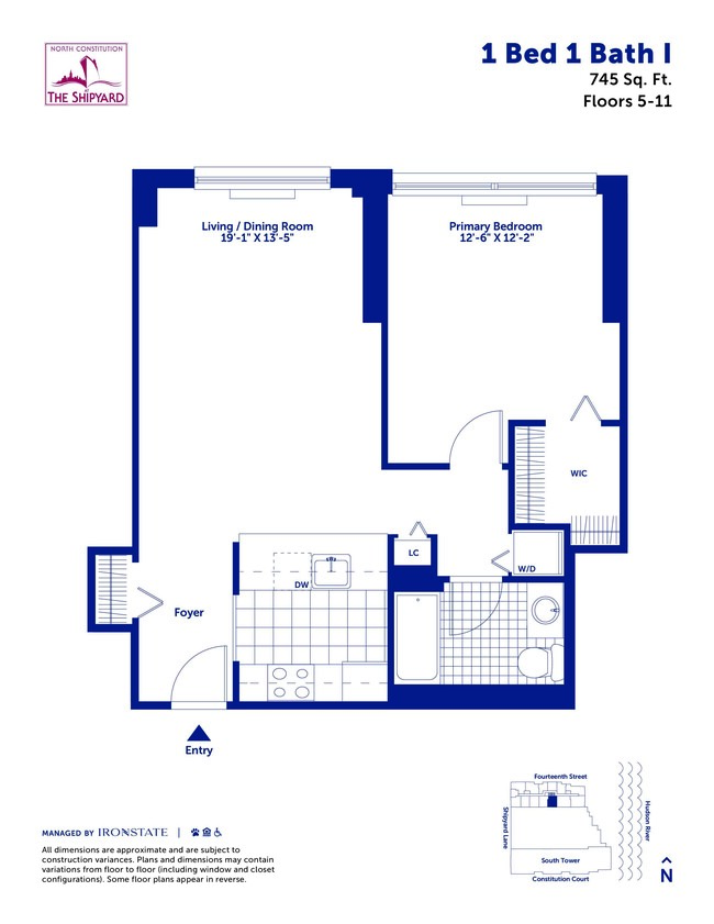 Floorplan - The North Constitution