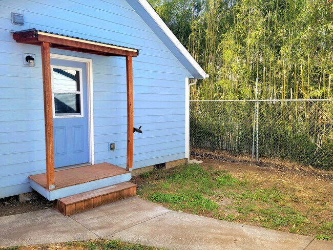 Entry to house from back yard - 3105 W St