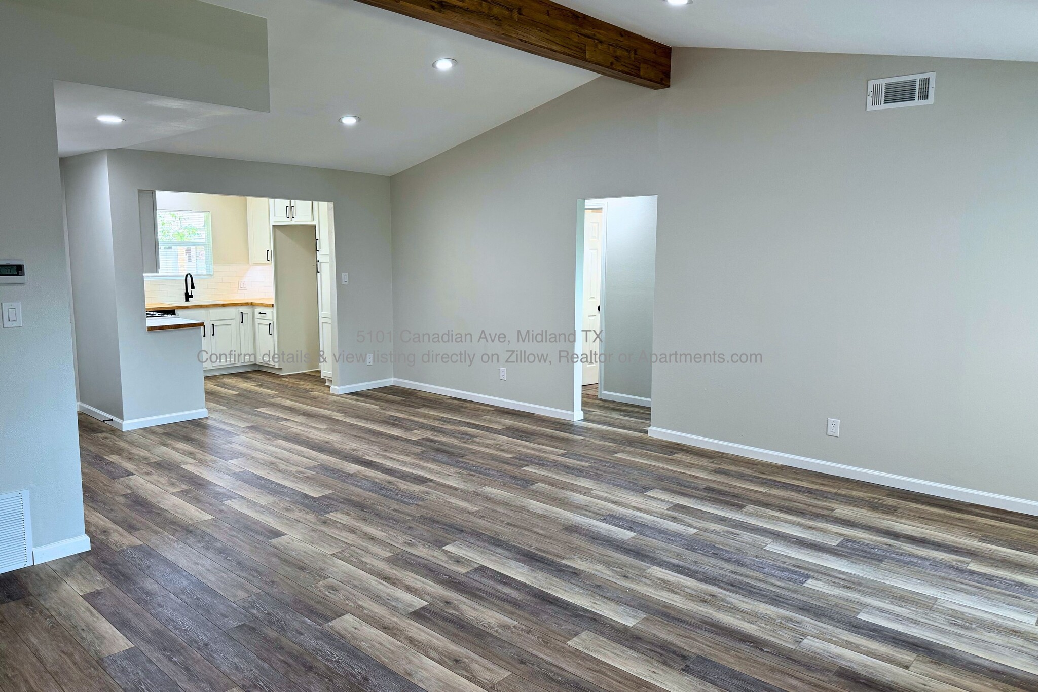 Living, Dining & Kitchen - 5101 Canadian Ave