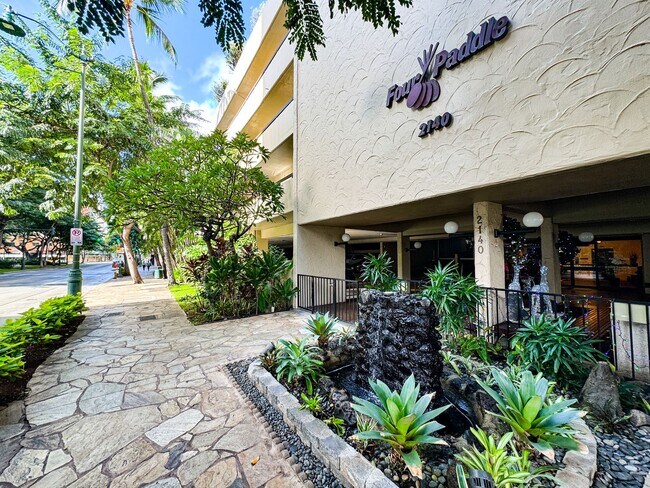 Building Photo - Fully Furnished Waikiki Condo with Direct Ocean Views, Parking, Central A/C