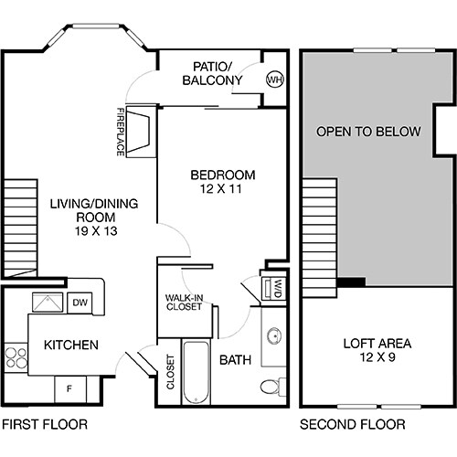 Floorplan - The Villas at Park La Brea
