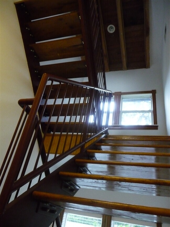 open air stairwell - 21 James Ave