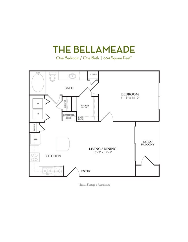 Floorplan - The Langdon on Parmer