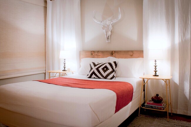 First bedroom queen - 1201 W Oltorf St