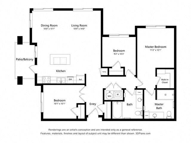 Floorplan - The Solstice of Mesa 55+ Apartments