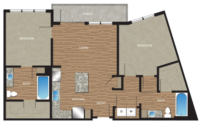 Floorplan - Crest at Las Colinas Station