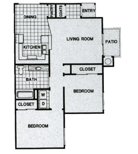3BR/2BA - Carrington Pointe Apartments