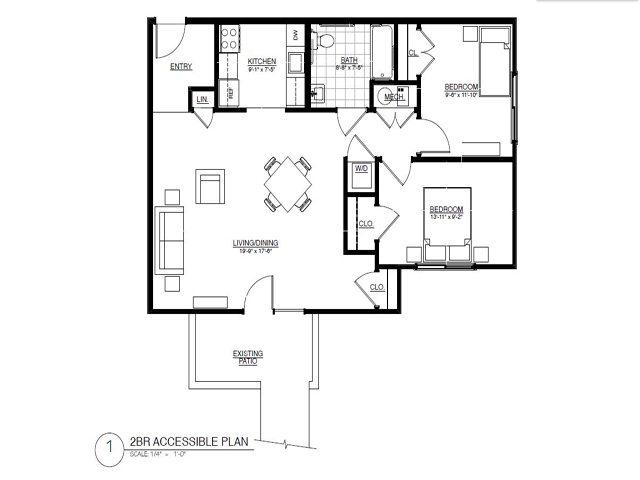 2 Bedroom - Accessible - Richmond Hill Pointe Apartments