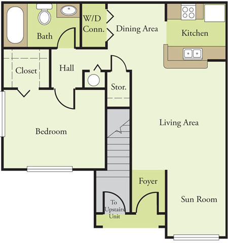 1BR/1BA - Madison Commons