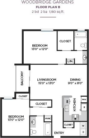 Floorplan - Woodbridge Gardens