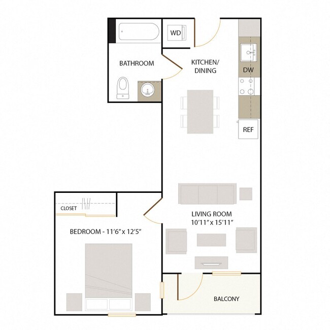 Floorplan - The Union Flats
