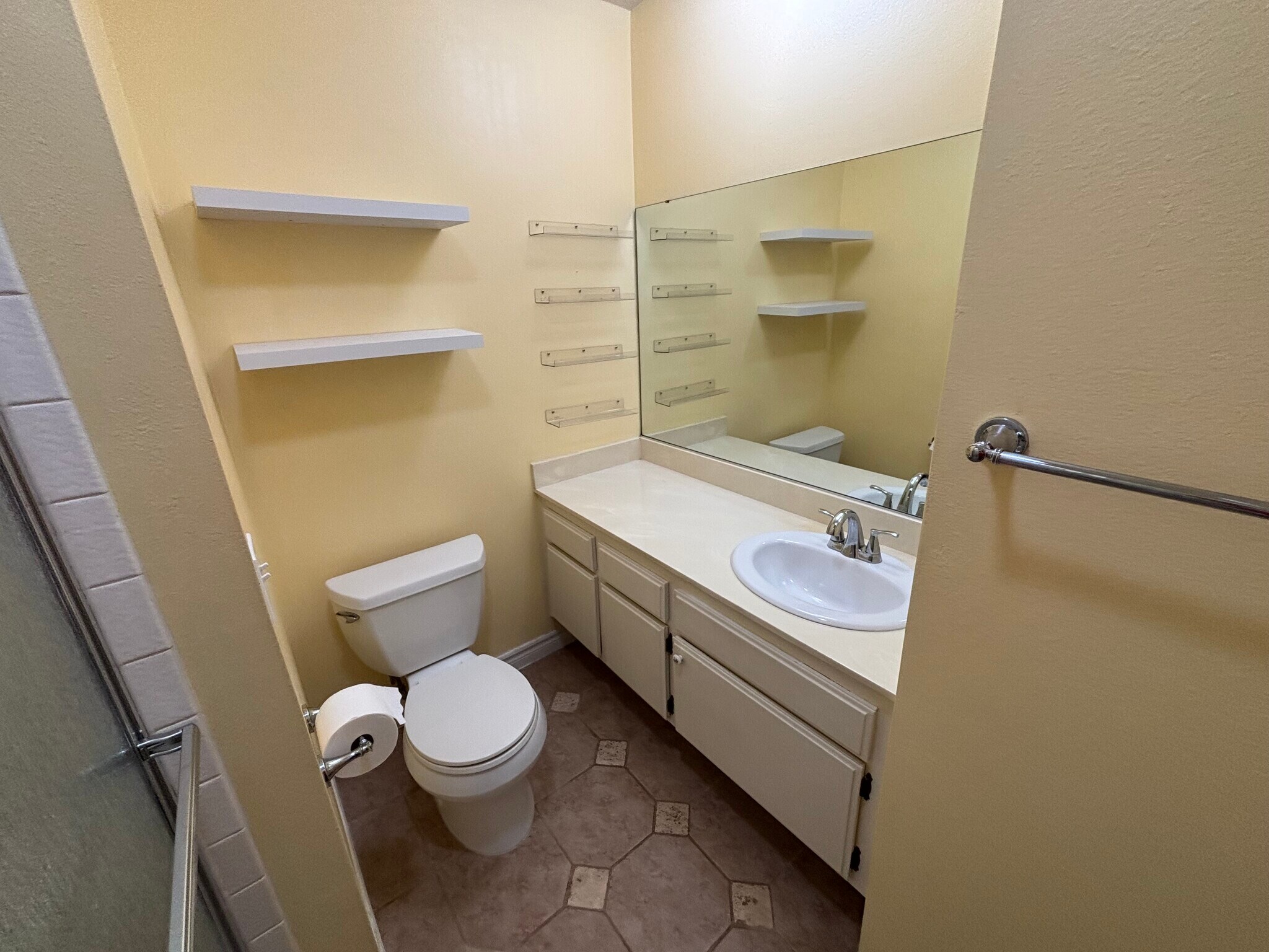 Master Bathroom from Door - 527 Spring Rd