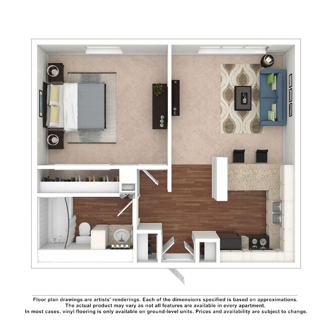 Floorplan - Belmont Place Apartments