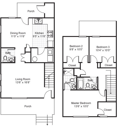 Floorplan - Legends Park Apartments