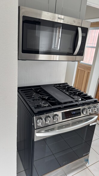 New stove - 4049 Sunset Dr