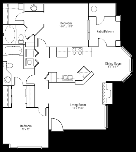 2BR/2BA - Cortland Desert Ridge