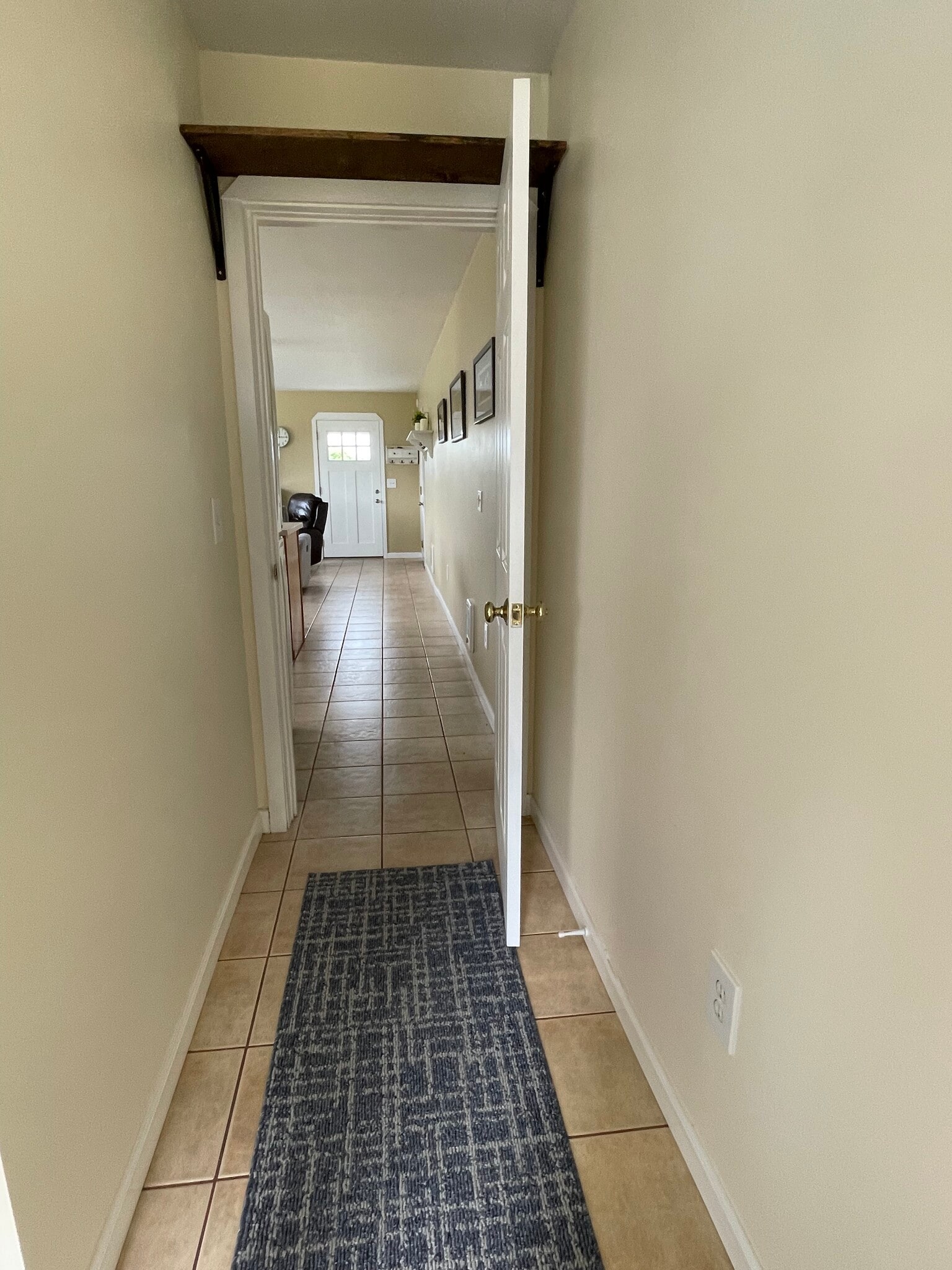 View from bedroom to living room - 183 W Anderson Rd