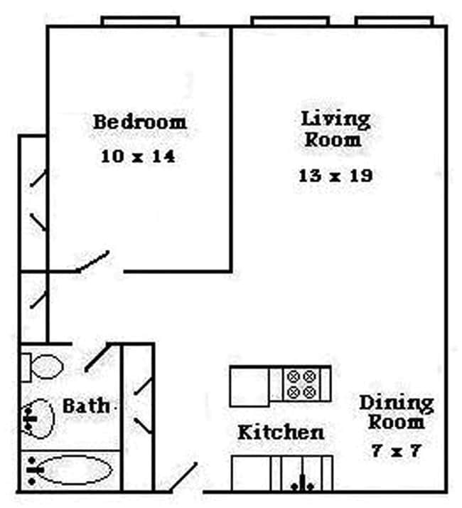One bedroom - The Venue On Knox Apartments