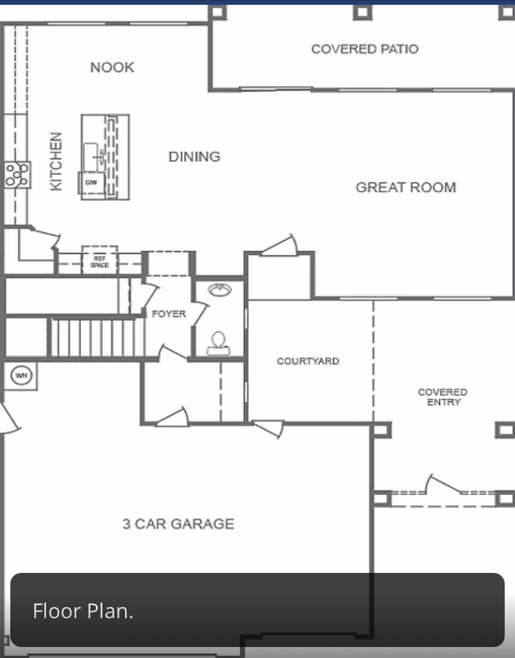 Main entrance and living room - 3100 Cityview Ter