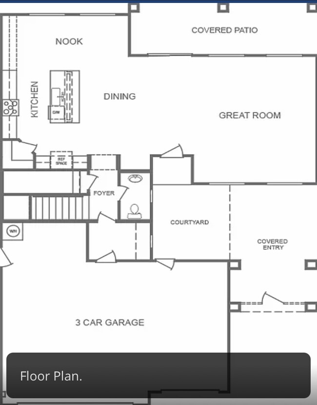 Main entrance and living room - 3100 Cityview Ter