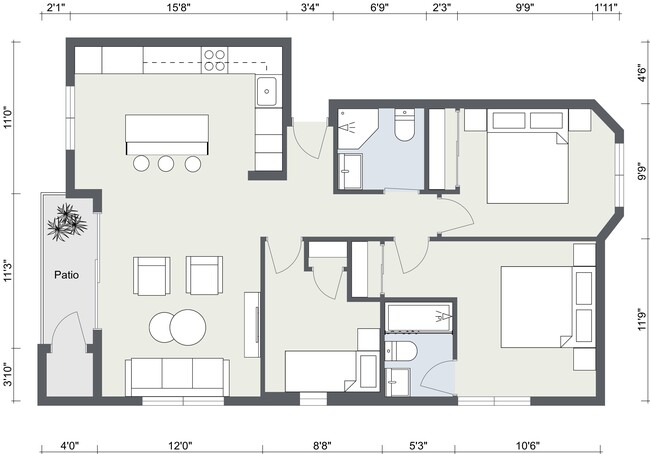 Floorplan - The Royal of Rancho Penasquitos