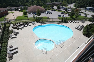 Resort Style Pool | St Charles Rentals | Residences at The Streets of St. Charles - Residences at The Streets of St. Charles A...