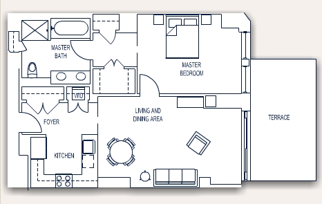 1BR/1BA - 1125 Maxwell Place