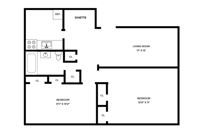 Floorplan - Franklin Manor