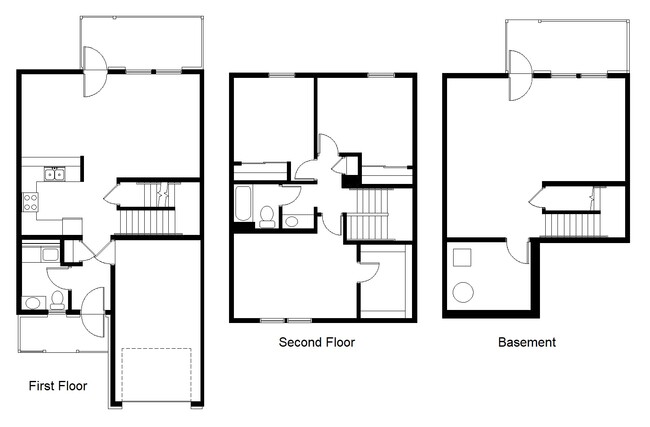 Floorplan - Brickstone Townhomes