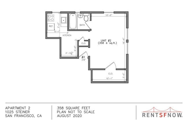 Floorplan - 1025 Steiner