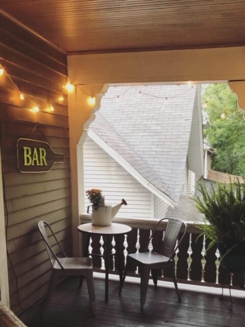your private Front Porch - 656 Iglehart Ave