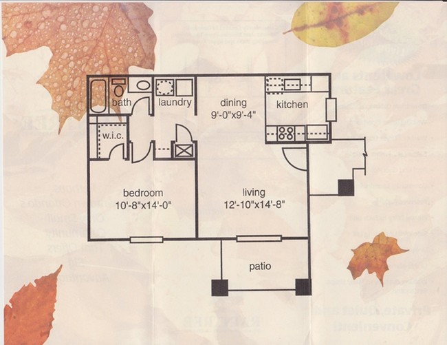 1BR/1BA - Raintree Apartments