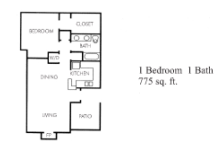 1BR/1BA - Mariner's Park