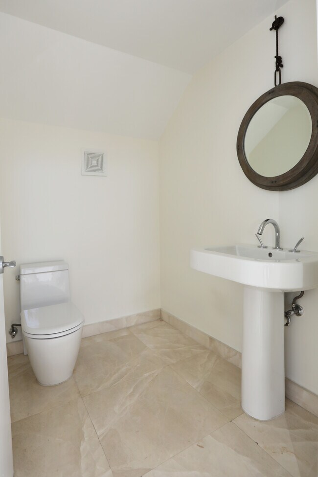 downstairs powder bath - 400 Alton Rd