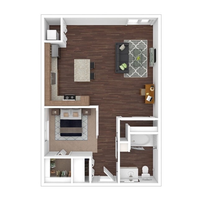 Floorplan - 2626 South Side Flats
