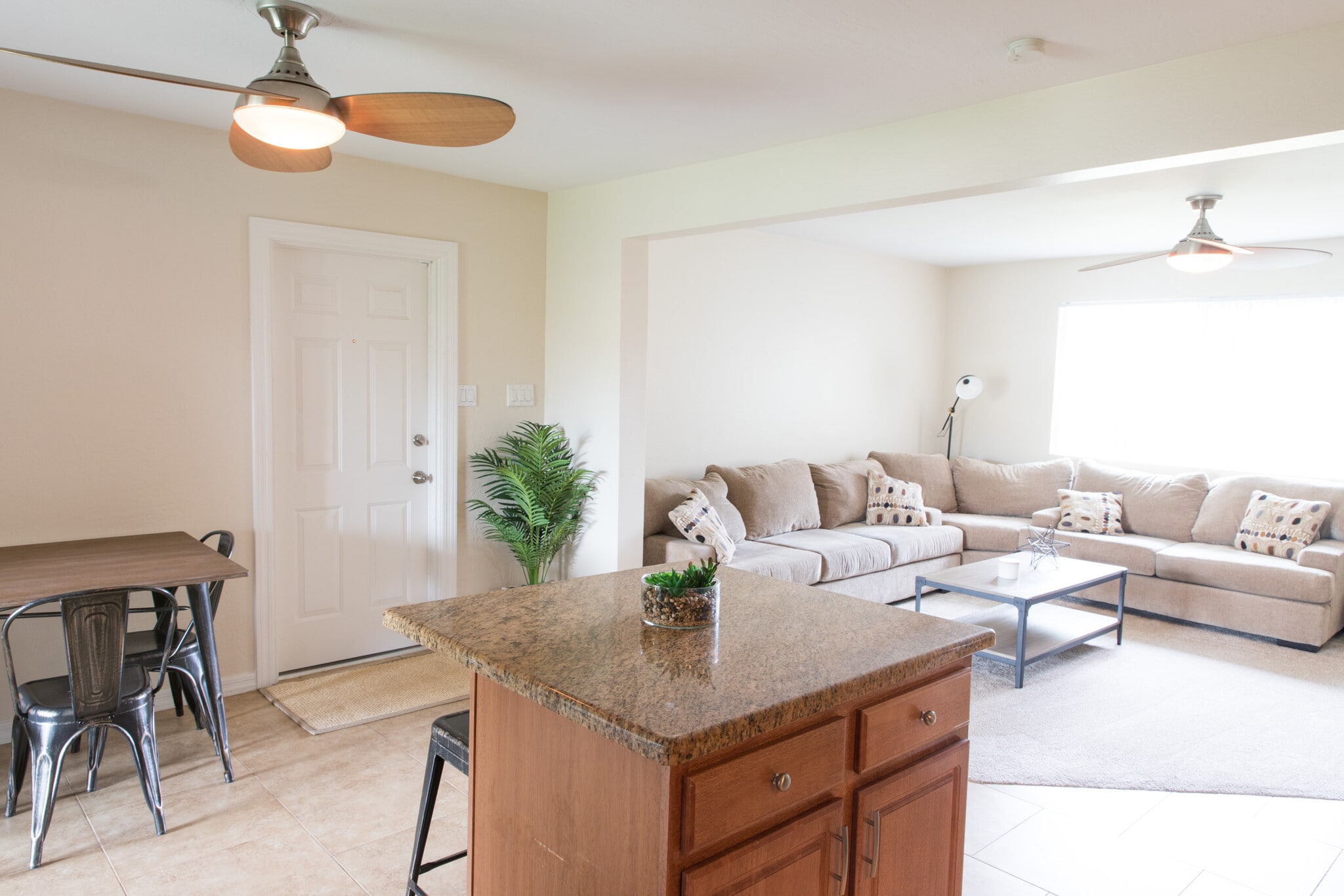 Shared Living room and Kitchen Space - 7561 E Belleview St