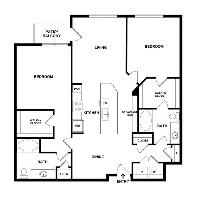 Floorplan - 7166 at Belmar