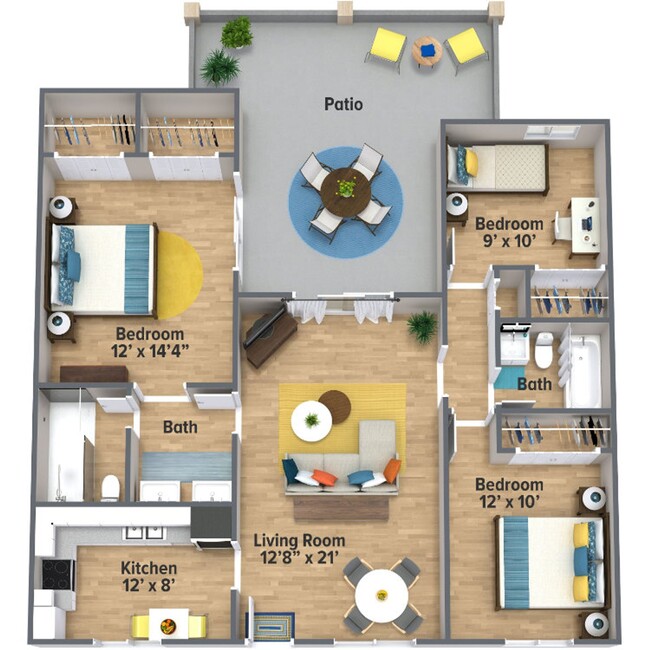 Floorplan - The Lennox at Tempe