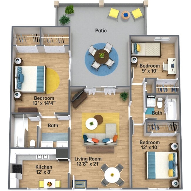 Floorplan - The Lennox @ Tempe