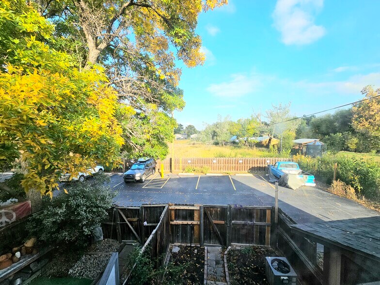 Backyard view from east bedroom - 3680 Quail St