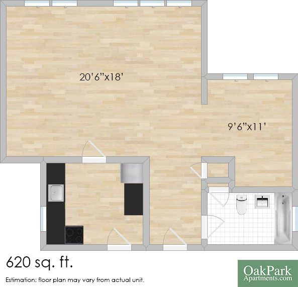 Floorplan - 532 Des Plaines Ave.