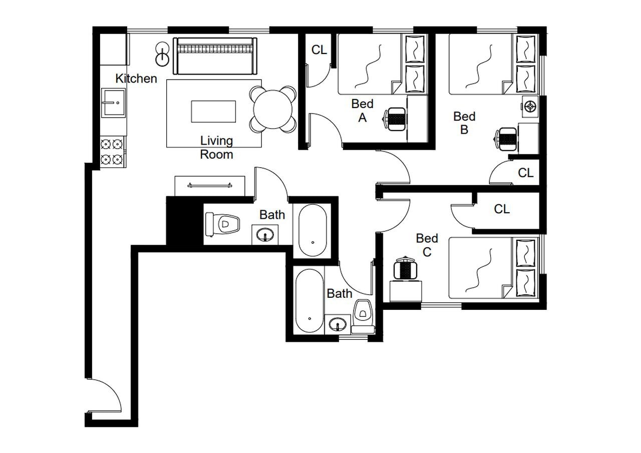 Building Photo - Private bedroom in 3 bed/2 bath Home
