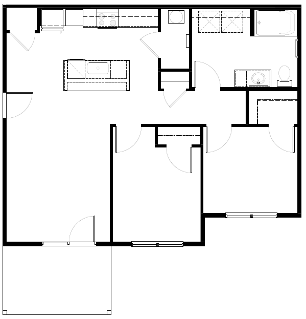 Floorplan - Sunland Flats