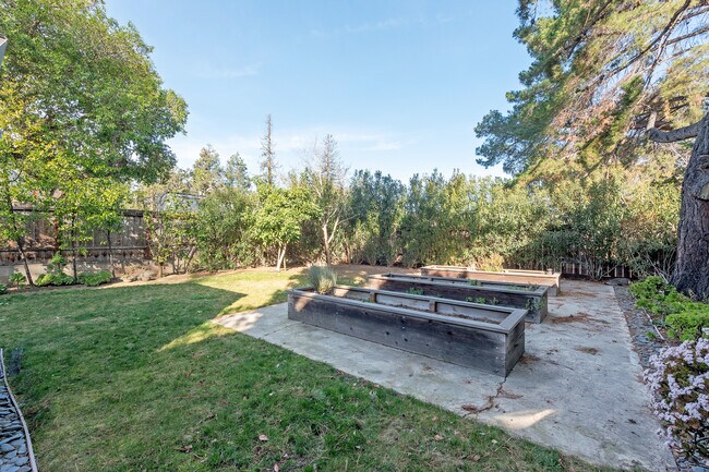 Back Yard, Taised Beds - 570 Okeefe St