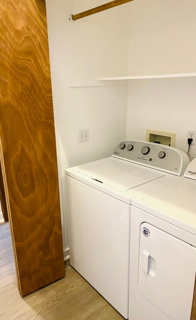 Upstairs laundry - 17065 Foxton Dr