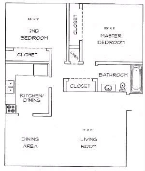 2BR/1BA - Green Arbor Commons