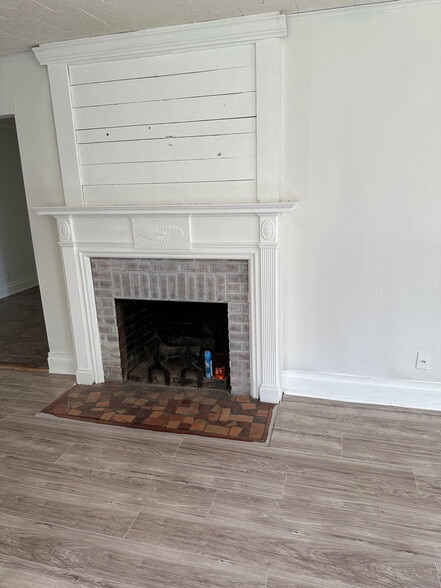 Fireplace and new flooring - 17587 Old Covington Hwy